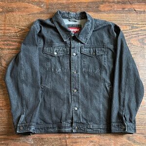 Vintage Wrangler Black Denim Jacket